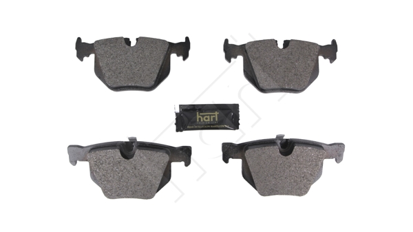 Brake Pad Set, disc brake - 261 748 HART