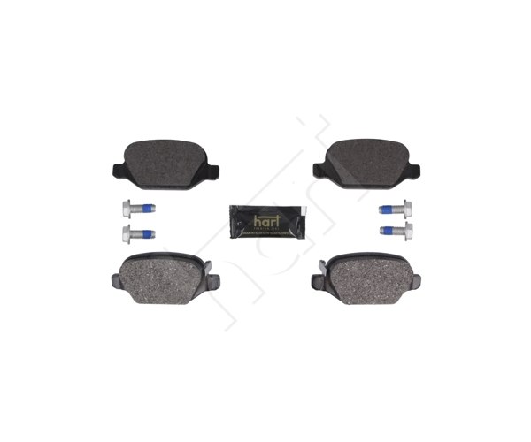 Brake Pad Set, disc brake - 261 750 HART