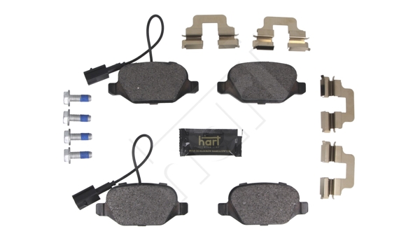 Brake Pad Set, disc brake - 261 752 HART