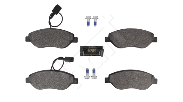 Brake Pad Set, disc brake - 261 755 HART