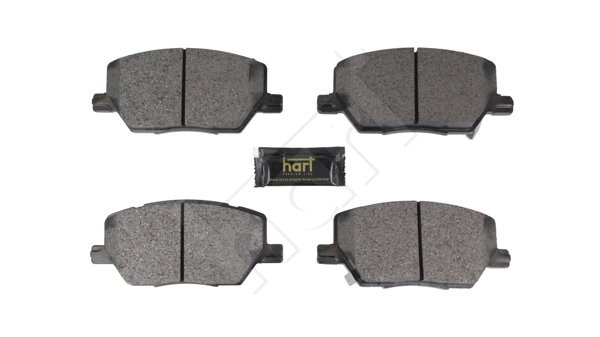 Комплект тормозных колодок, дисковый тормоз - 261 759 HART