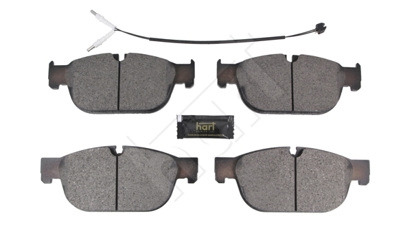 Brake Pad Set, disc brake - 261 764 HART
