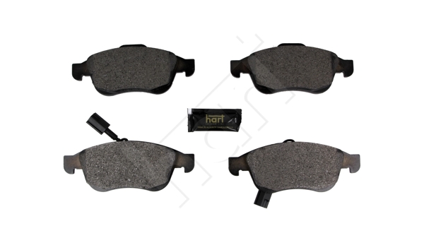 Brake Pad Set, disc brake - 261 765 HART