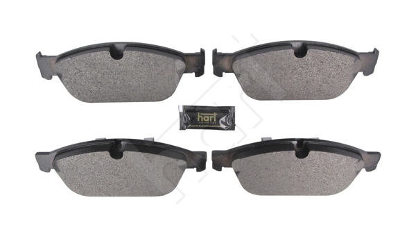 Brake Pad Set, disc brake - 261 766 HART