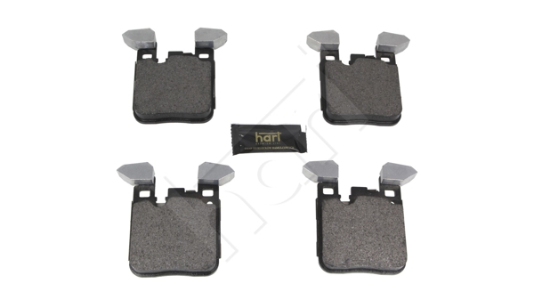 Brake Pad Set, disc brake - 261 767 HART