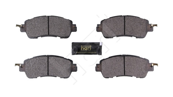 Brake Pad Set, disc brake - 261 788 HART