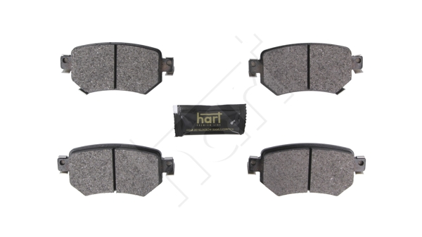 Brake Pad Set, disc brake - 261 791 HART