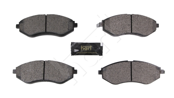 Brake Pad Set, disc brake - 261 801 HART