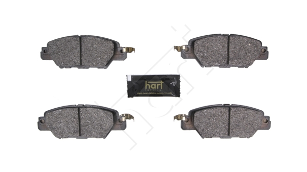 Brake Pad Set, disc brake - 261 814 HART