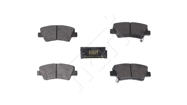 Brake Pad Set, disc brake - 261 820 HART