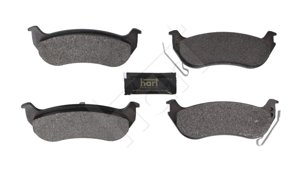 Brake Pad Set, disc brake - 261 828 HART