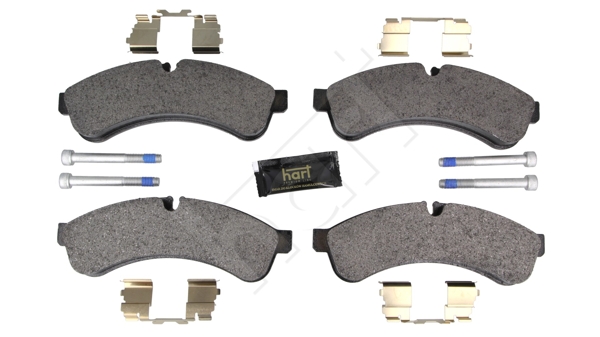 Brake Pad Set, disc brake - 261 830 HART