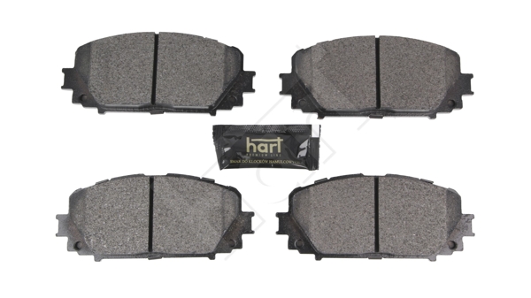 Brake Pad Set, disc brake - 261 843 HART