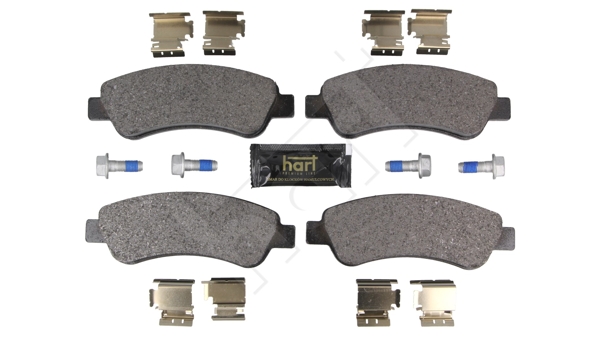 Brake Pad Set, disc brake - 262 197 HART