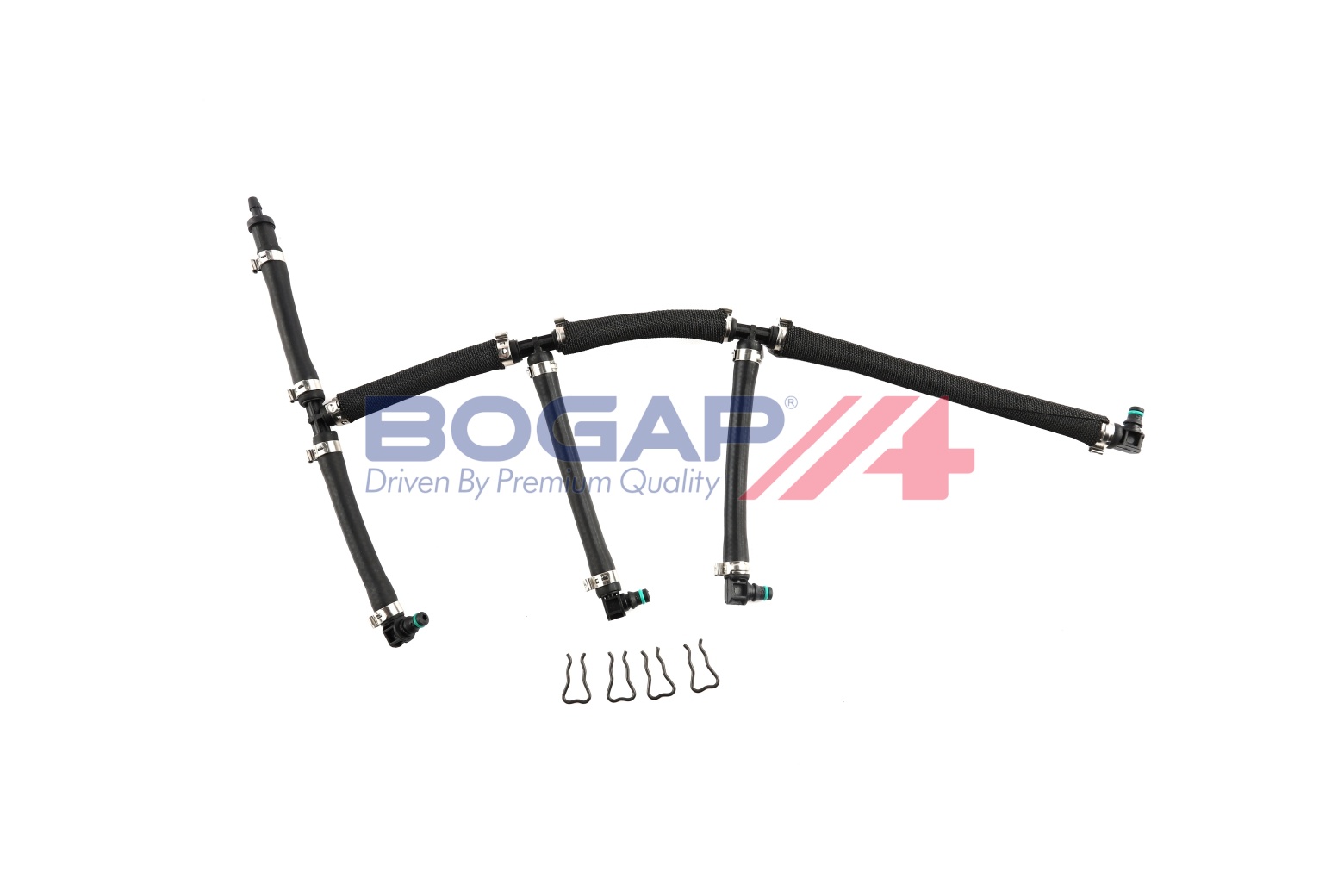Hose, fuel overflow - A1621103 BOGAP
