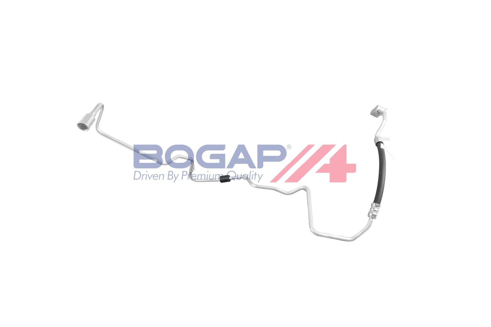High-/Low Pressure Line, air conditioning - A4128117 BOGAP