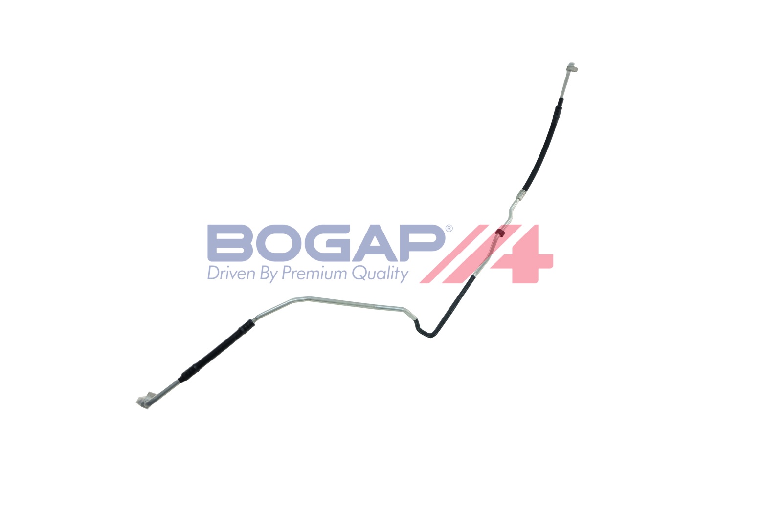 High-/Low Pressure Line, air conditioning - A4128141 BOGAP