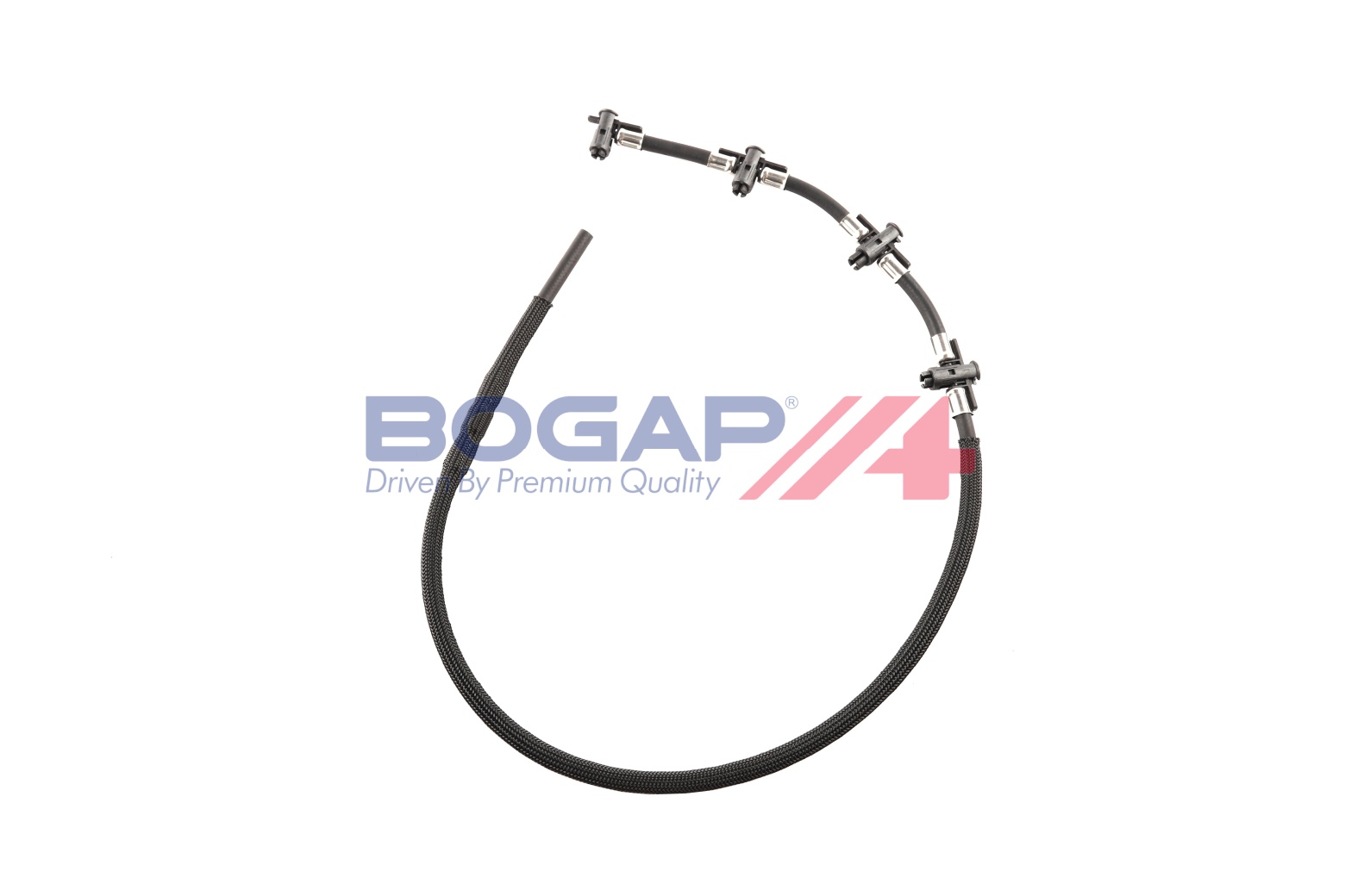 Hose, fuel overflow - B1621102 BOGAP