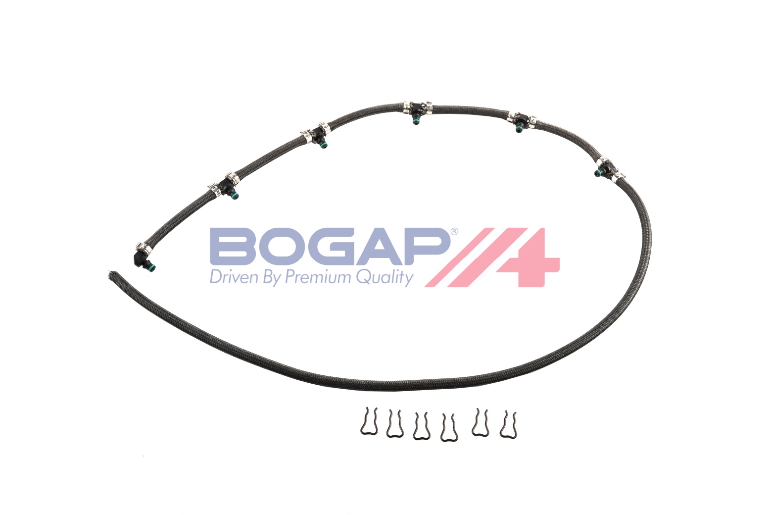 Hose, fuel overflow - B1621106 BOGAP