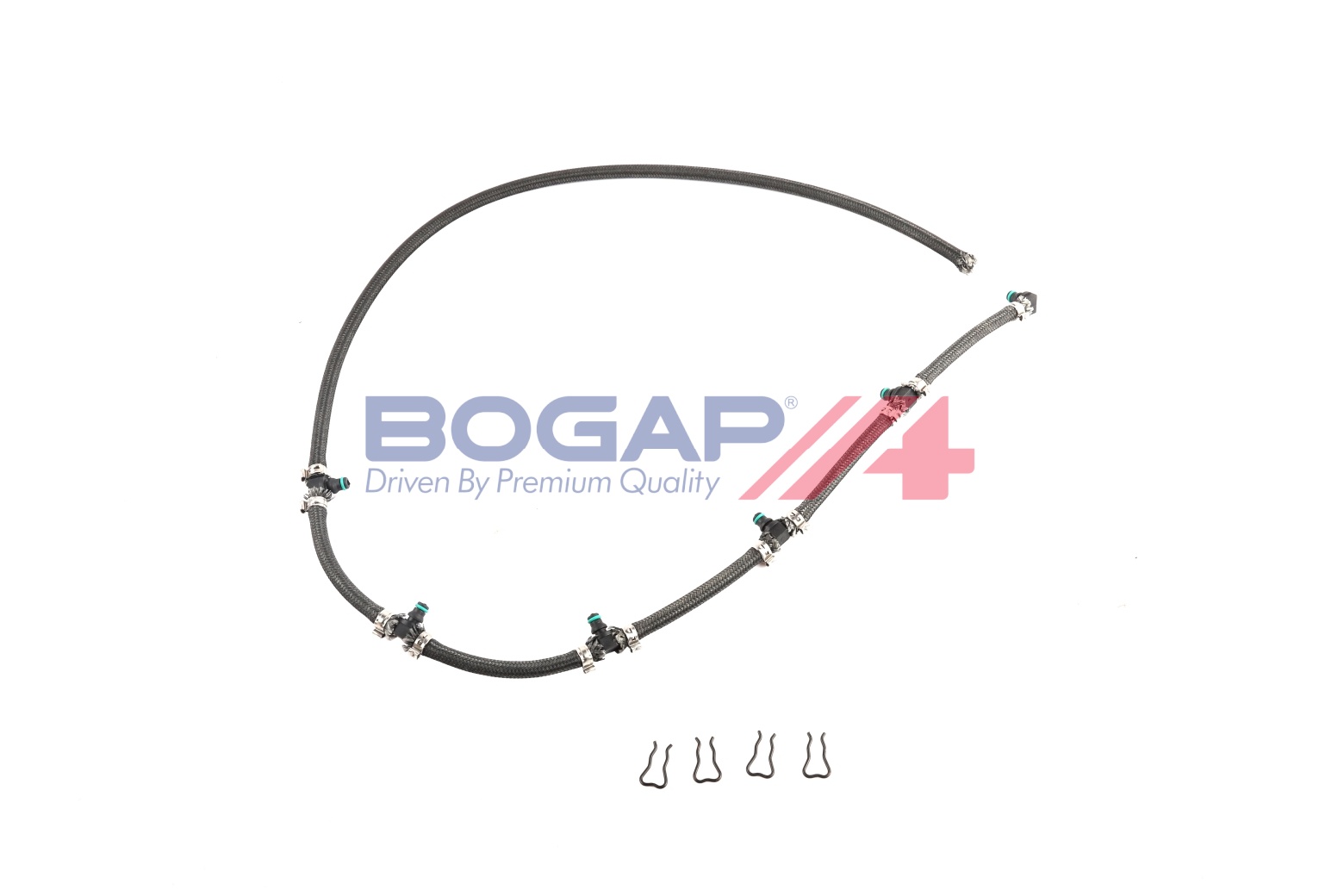 Hose, fuel overflow - B1621107 BOGAP