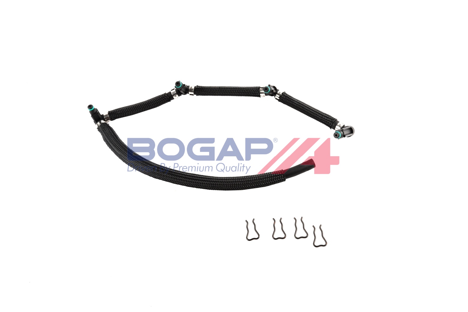 Hose, fuel overflow - B1621109 BOGAP