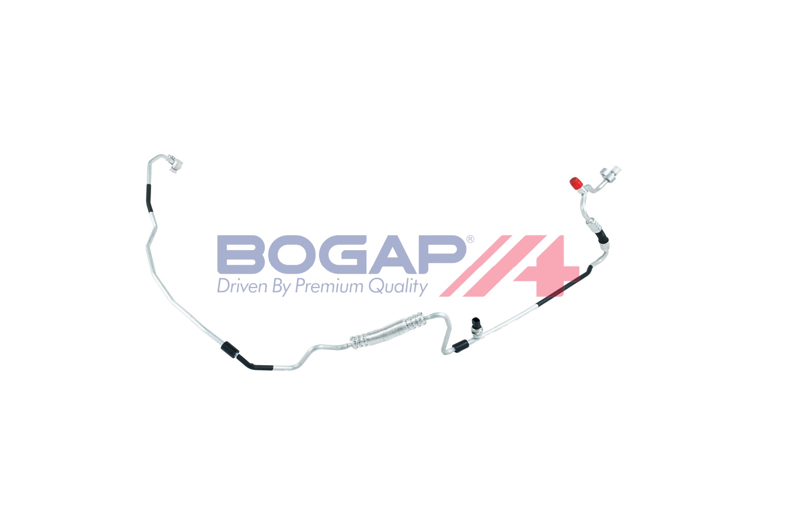High-/Low Pressure Line, air conditioning - B4128111 BOGAP