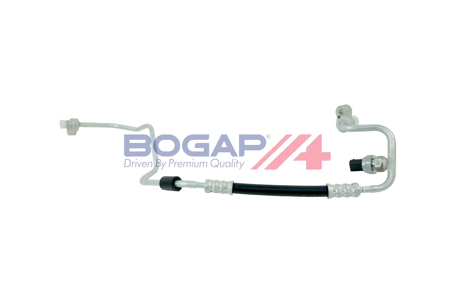 High-/Low Pressure Line, air conditioning - B4128122 BOGAP