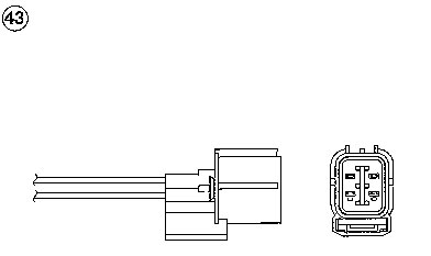 Sonda lambda - 0180 NTK