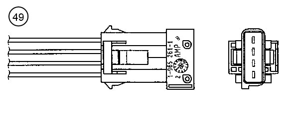 Lambda Sensor - 94351 NTK