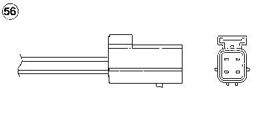 Lambda Sensor - 1575 NTK