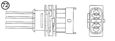 Lambda Sensor - 5681 NTK