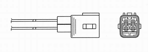 Lambda Sensor - 96432 NTK