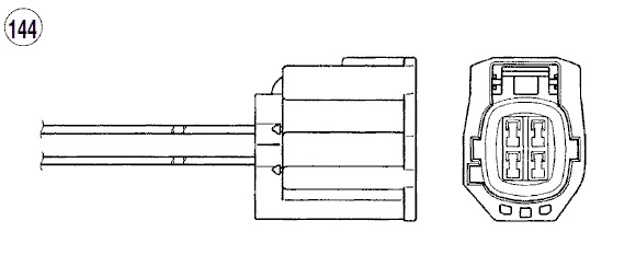 Lambda Sensor - 96837 NTK