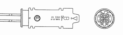 Sonda lambda - 5662 NTK