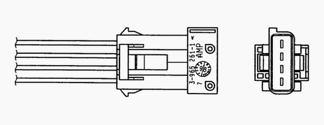 Lambda Sensor - 1816 NTK