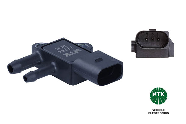 Sensor, exhaust pressure - 77294 NTK