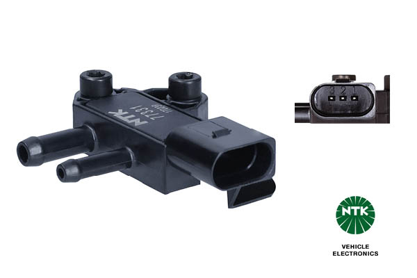 Sensore, Pressione gas scarico - 77331 NTK