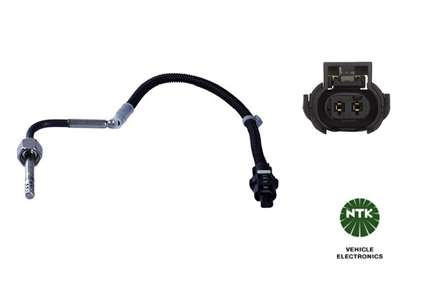 Sensore, Temperatura gas scarico - 90456 NTK