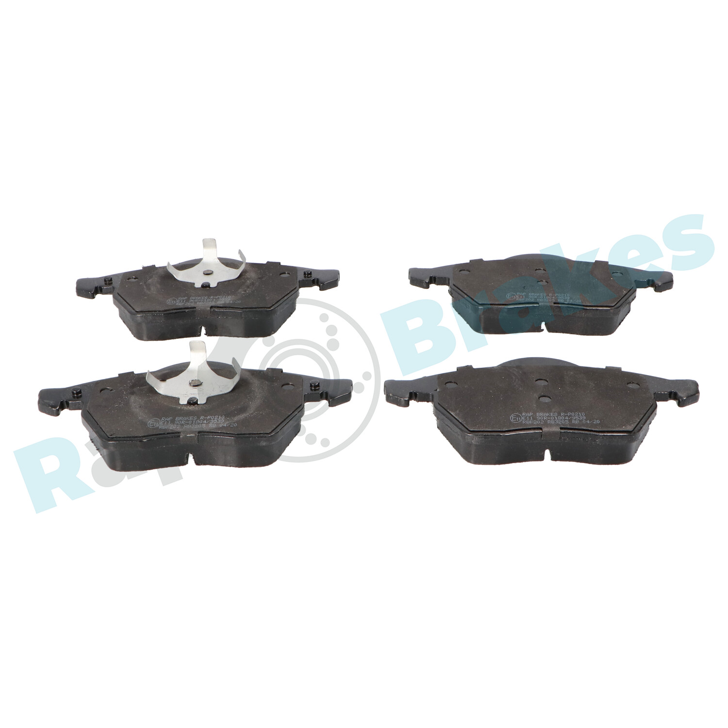Brake Pad Set, disc brake - R-P0210 RAP BRAKES