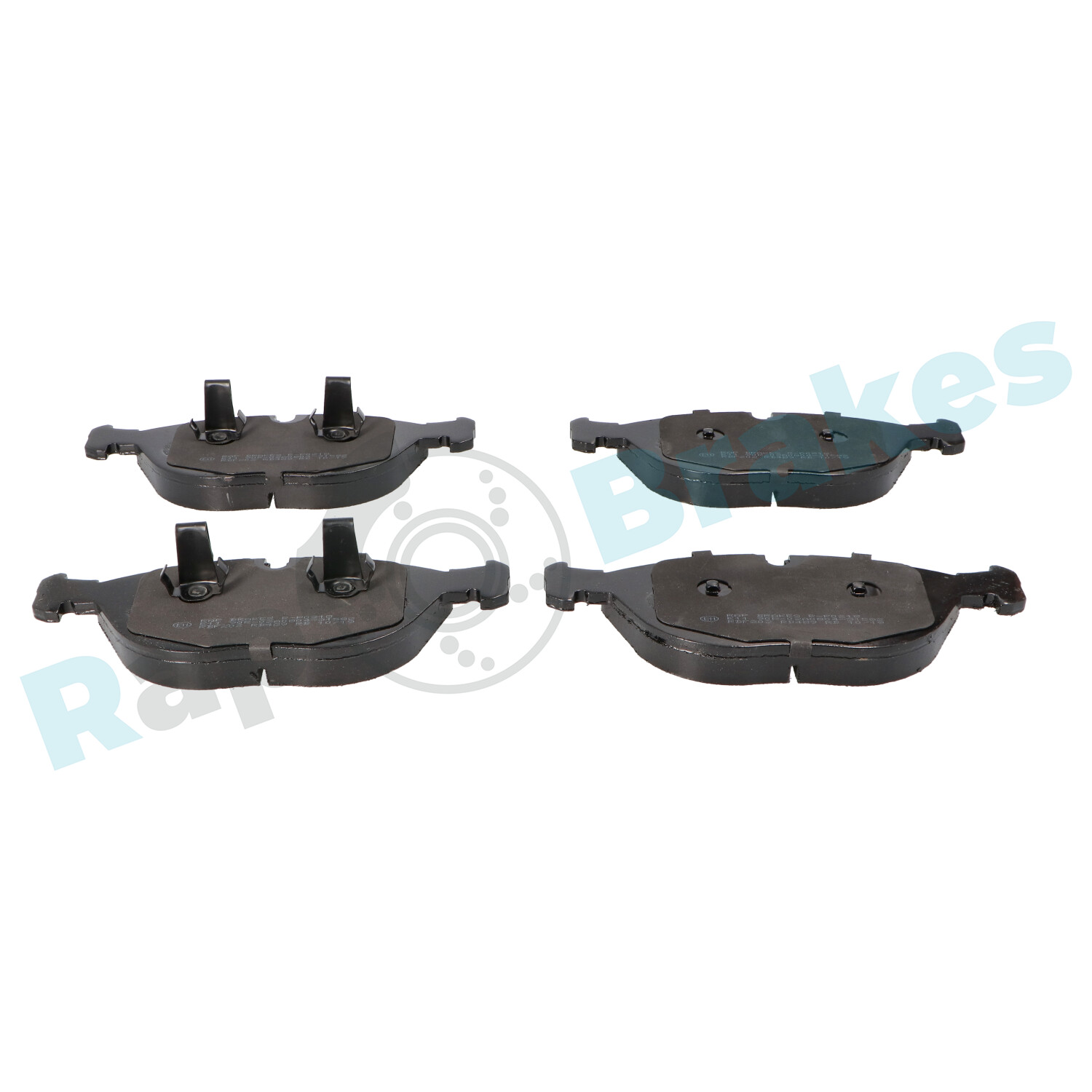 Brake Pad Set, disc brake - R-P0218 RAP BRAKES