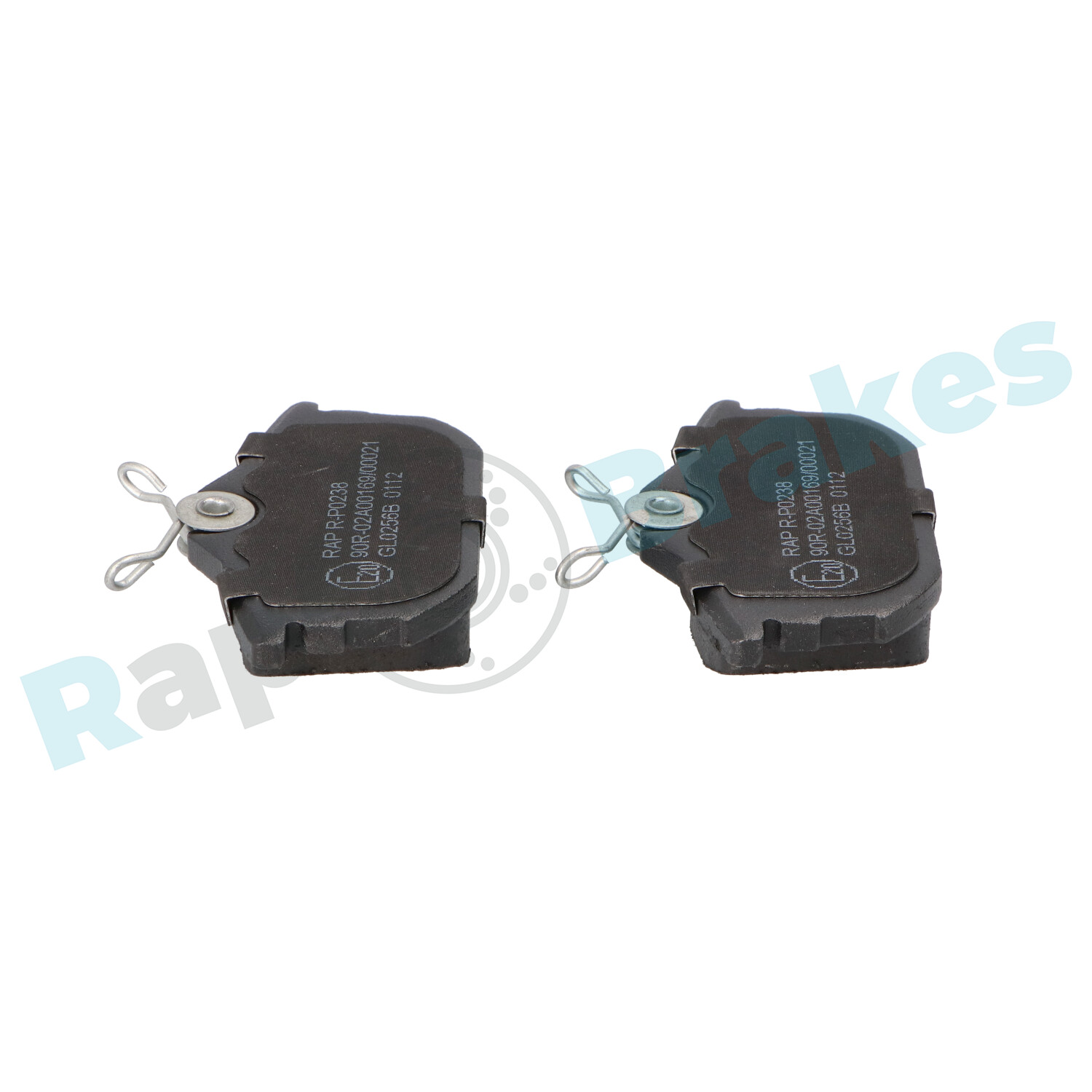 Brake Pad Set, disc brake - R-P0238 RAP BRAKES