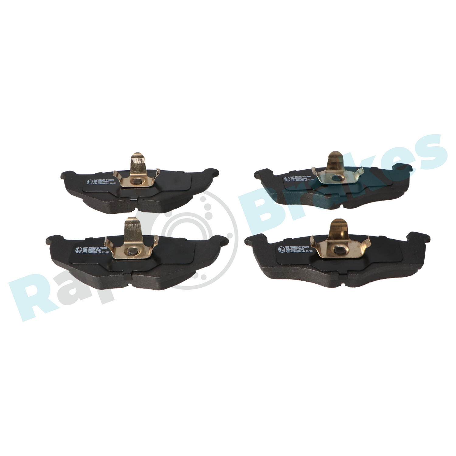 Brake Pad Set, disc brake - R-P0290 RAP BRAKES