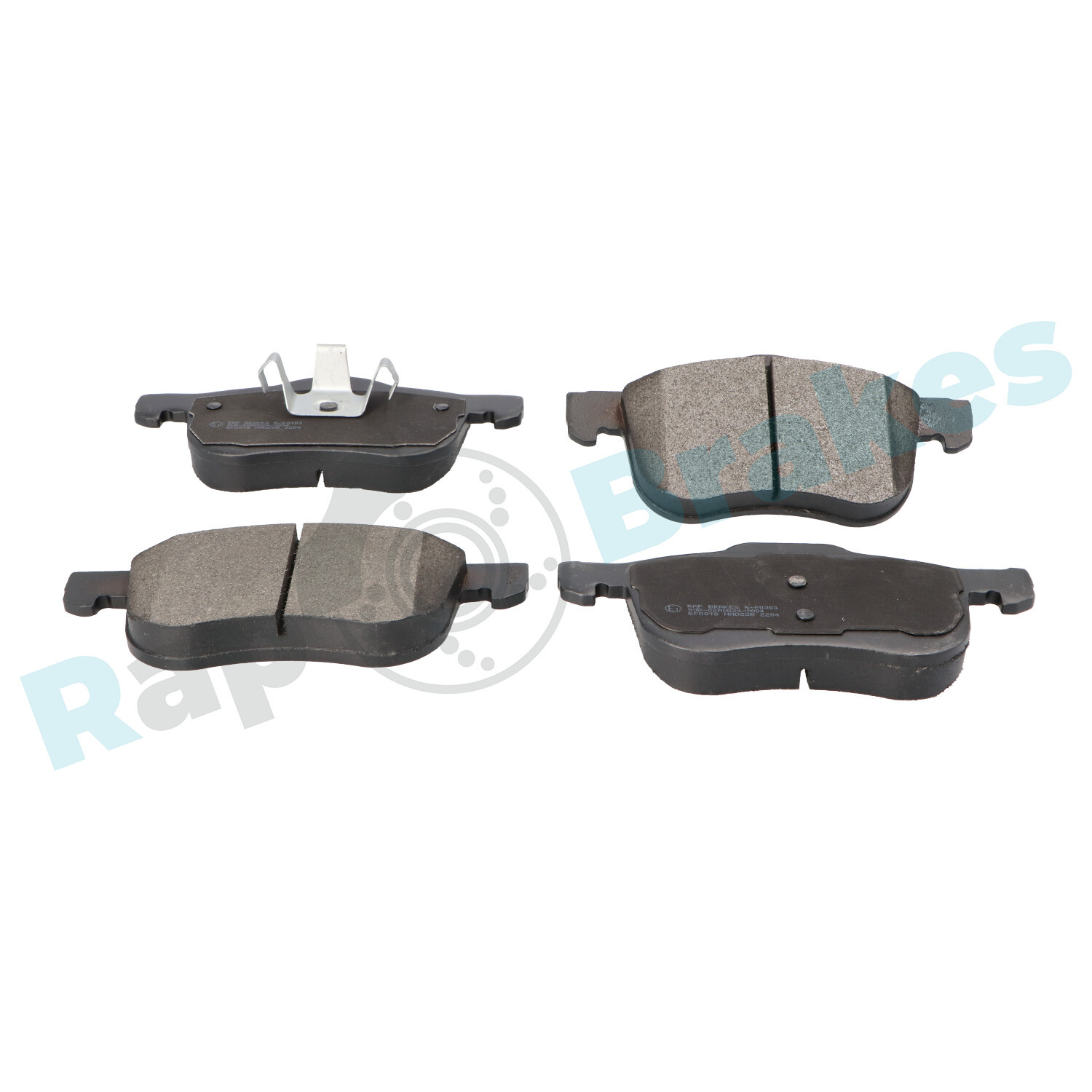 Brake Pad Set, disc brake - R-P0303 RAP BRAKES