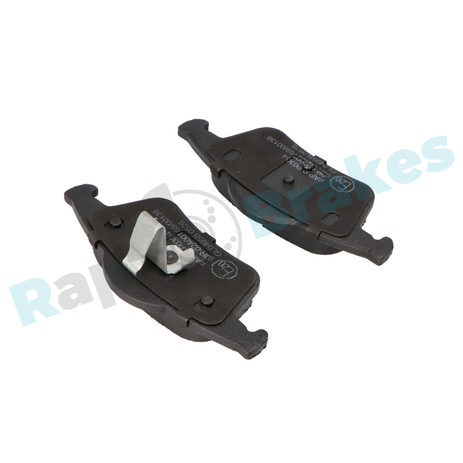 Brake Pad Set, disc brake - R-P0304 RAP BRAKES