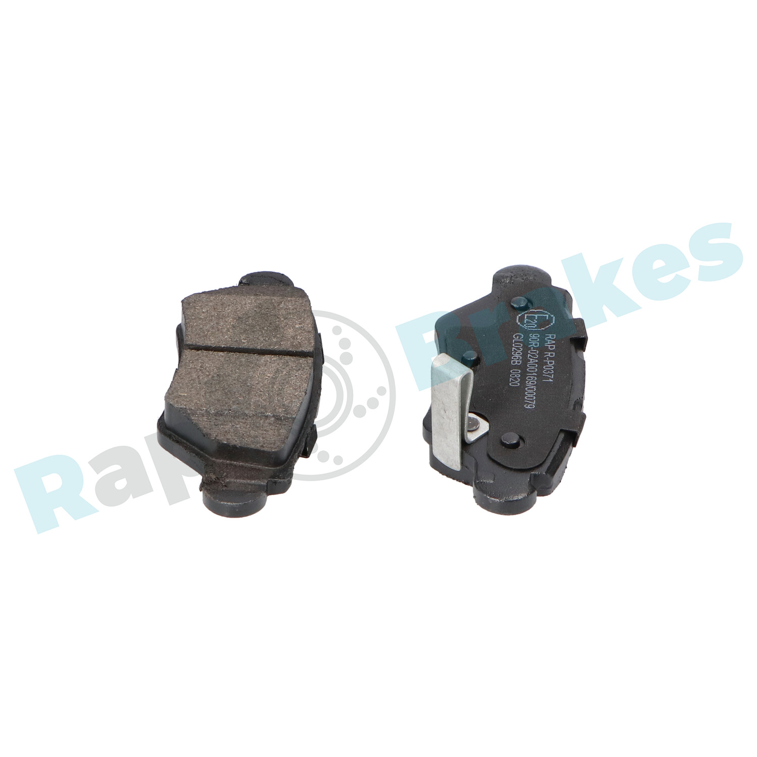 Brake Pad Set, disc brake - R-P0371 RAP BRAKES