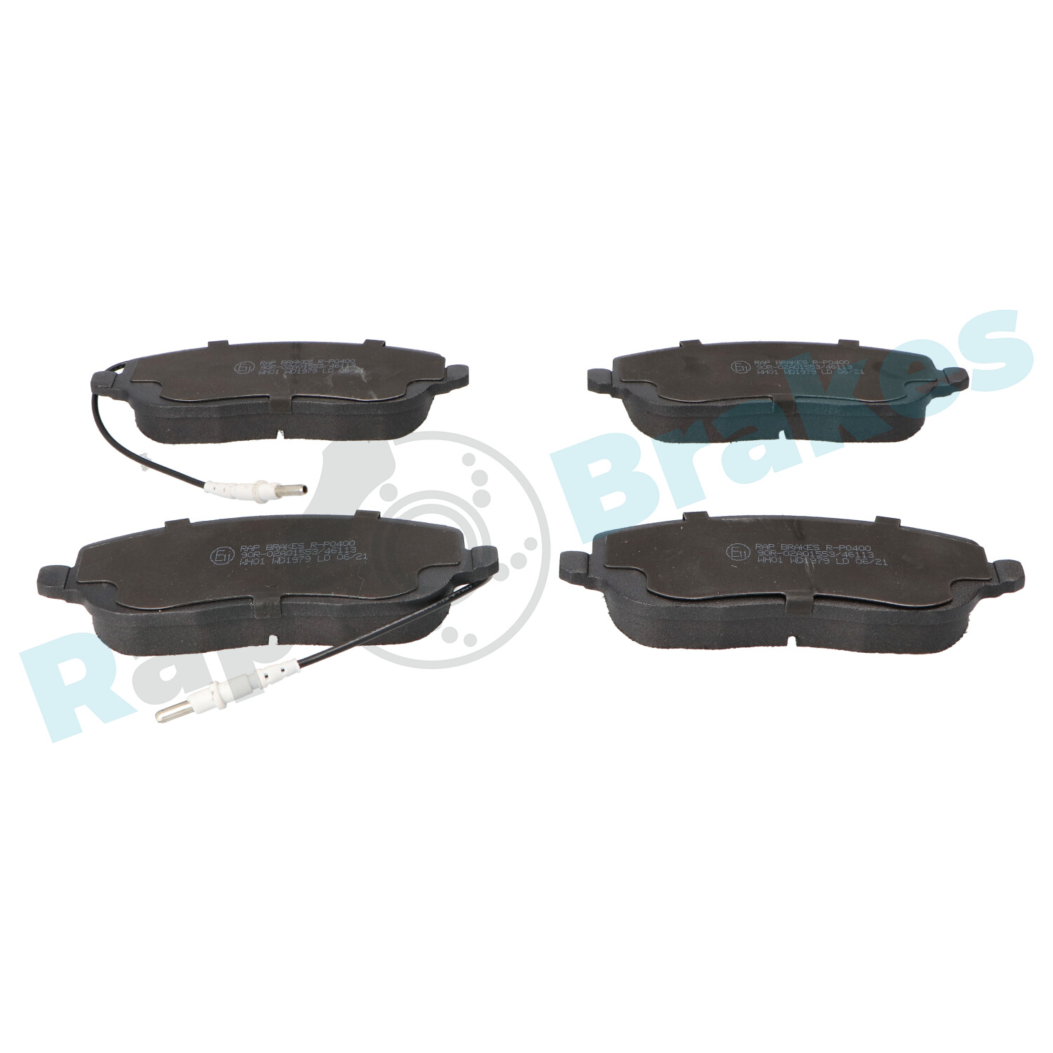 Kit pastiglie freno, Freno a disco - R-P0400 RAP BRAKES