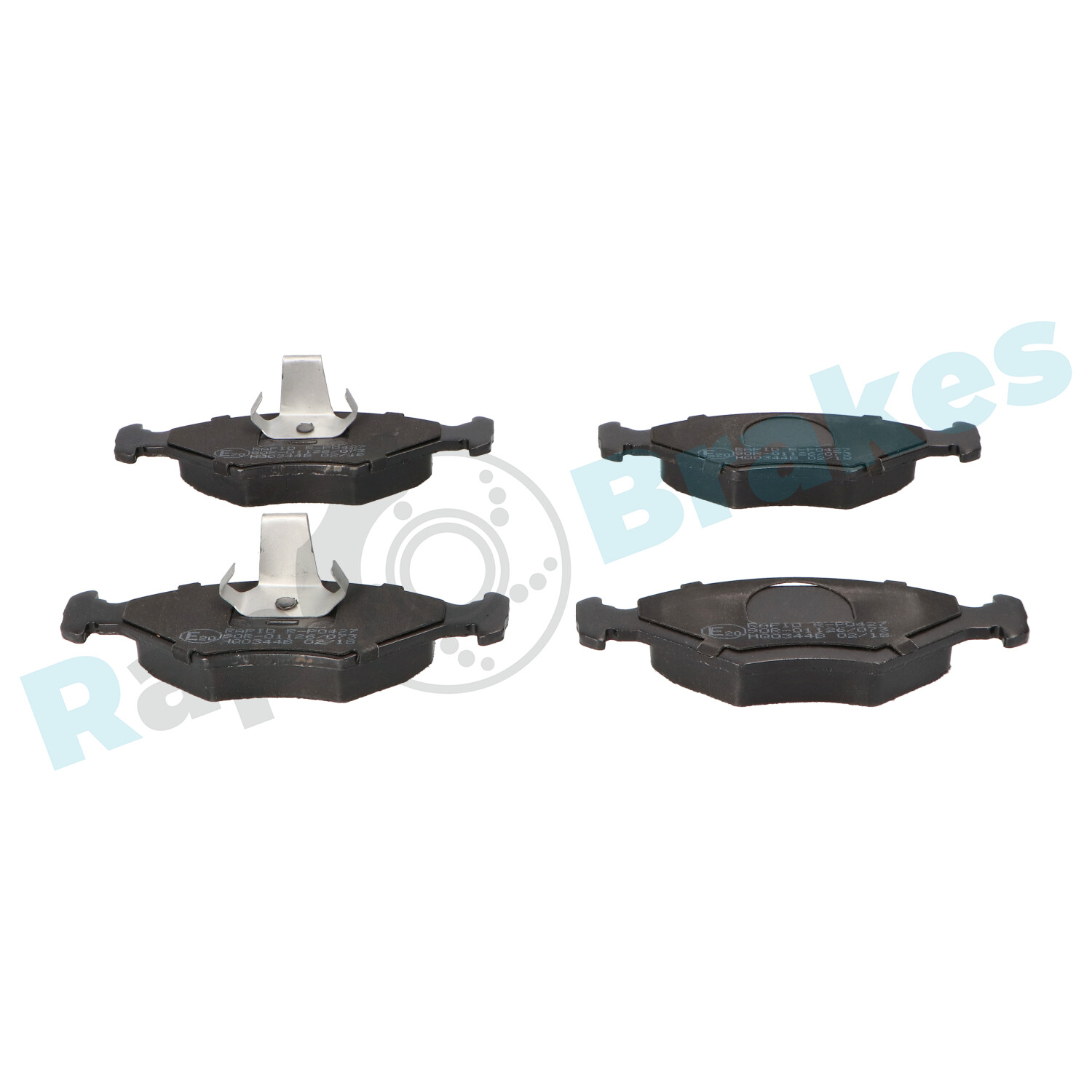 Brake Pad Set, disc brake - R-P0427 RAP BRAKES