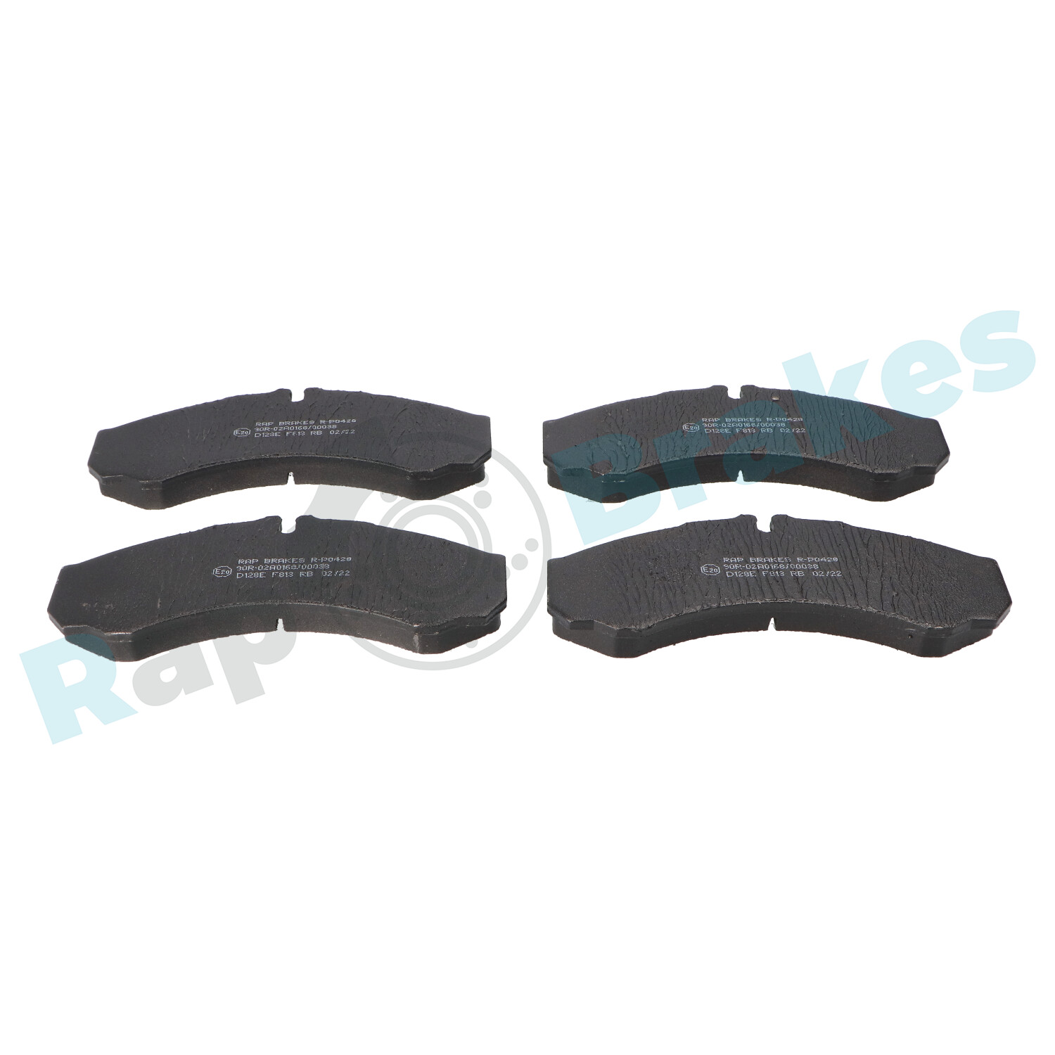 Brake Pad Set, disc brake - R-P0428 RAP BRAKES