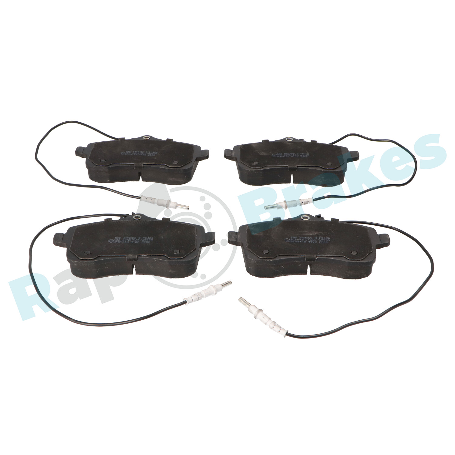 Kit pastiglie freno, Freno a disco - R-P0480 RAP BRAKES