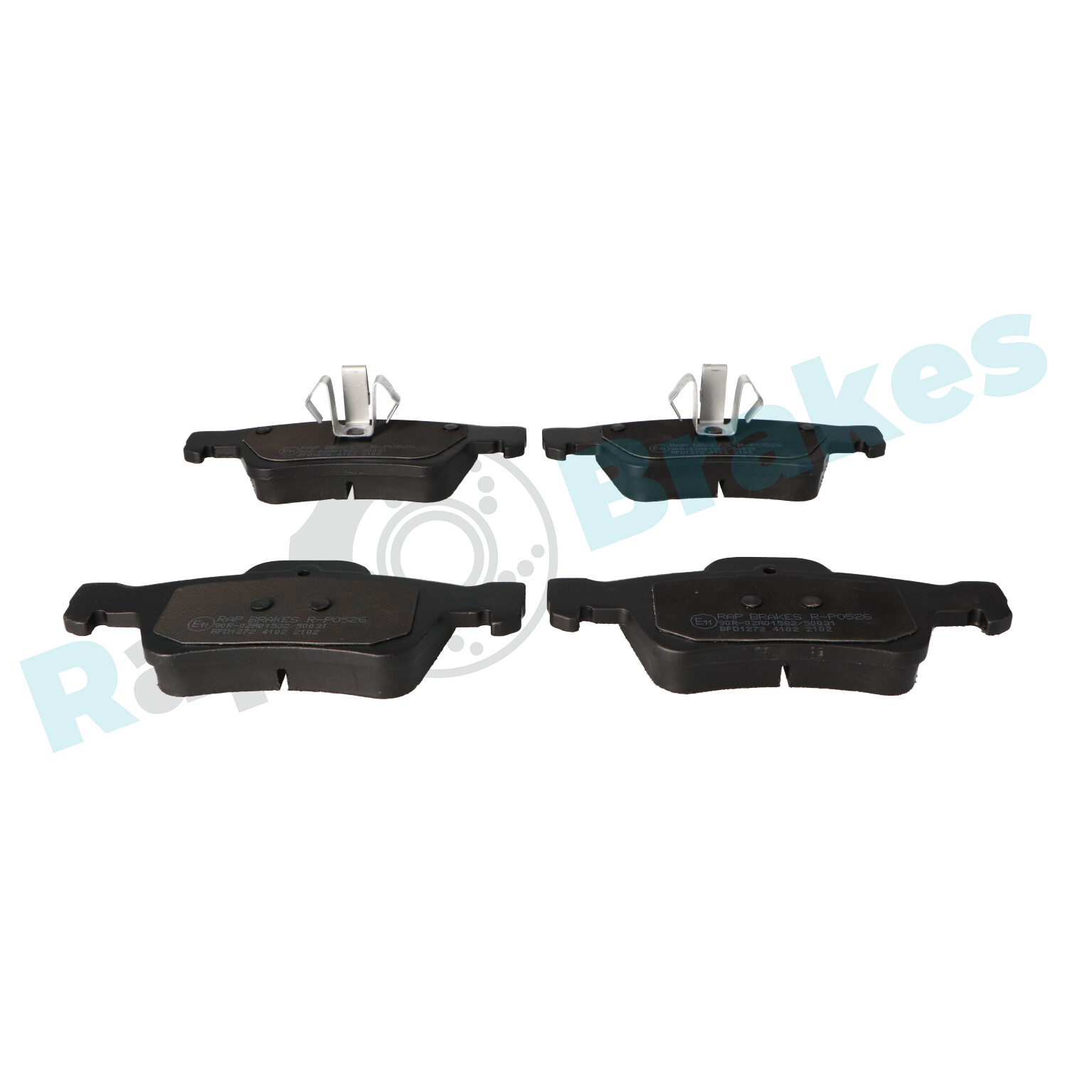 Brake Pad Set, disc brake - R-P0526 RAP BRAKES